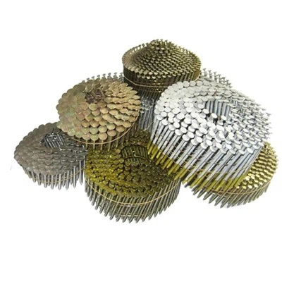 Screw Shank/Ring/Roof Coil Nails Coil Roofing Wire Nails Factory